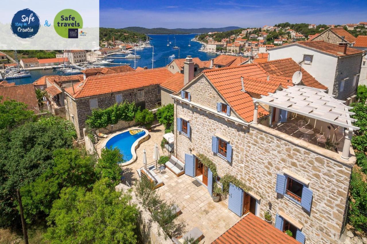 Villa Vicina Heritage Villa For 9,Milna - Close To Restaurants And Shops Luaran gambar