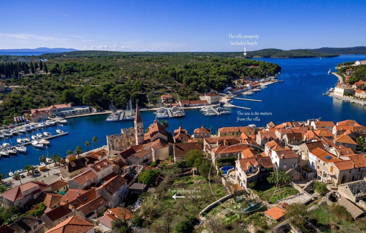 Villa Vicina Heritage Villa For 9,Milna - Close To Restaurants And Shops Luaran gambar